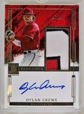 2024 Panini Impeccable Elegance Prospect Jersey Autographs Dylan Crews #EPJ-DC card