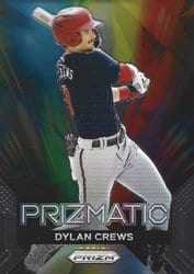 2024 Panini Prizm Prizmatic Dylan Crews #4 card