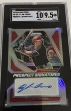 2024 Panini Prizm Prospect Signatures Dylan Crews #PS-DC card