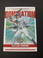 2024 Panini Prospect Edition Domination Dylan Crews #20 card