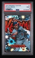 2024 Panini Prospect Edition Kaboom! Dylan Crews #1 card