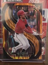 2024 Panini Select Dylan Crews Orange Flash Prizm #77 card