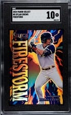 2024 Panini Select Firestorm Dylan Crews #5 card