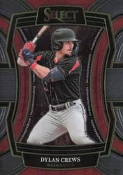 2024 Panini Select Phenomenon Dylan Crews #6 card