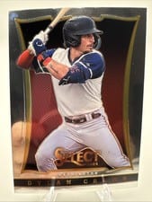 2024 Panini Select Throwback Dylan Crews #8 card