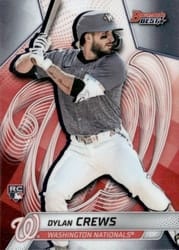 2025 Bowman's Best Base Set Dylan Crews #27 card