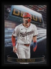 2025 Finest Debut Dylan Crews #D-22 card