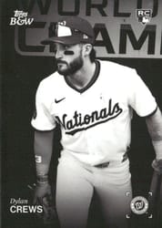 2025 Topps Black & White Base Set Dylan Crews #51 card