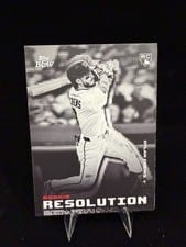 2025 Topps Black & White Rookie Resolution Dylan Crews #RR10 card