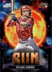 2025 Topps Cosmic Chrome Planetary Pursuit Sun Dylan Crews #PPS-8 card
