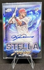 2025 Topps Cosmic Chrome Stella Nova Autographs Dylan Crews #SNA-DC card