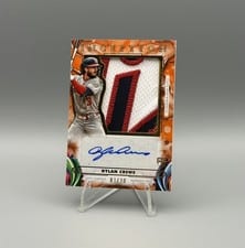 2025 Topps Inception Inception Autograph Jumbo Patch Dylan Crews #IAJP-DC card