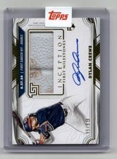 2025 Topps Inception MLB First Milestone Autograph Relics Dylan Crews #FMAR-DC card