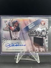2025 Topps Pristine Popular Demand Autograph Relics Dylan Crews #PPDAR-DC card