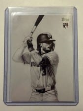 2025 Topps Update Keegan Hall Art Cards Dylan Crews #KHAC-34 card
