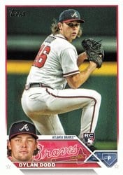 2023 Topps Update Base Set Dylan Dodd #US51 card