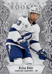 2025-26 Upper Deck Artifacts Base Set Dylan Duke #189 card