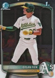 2025 Bowman Chrome Prospects Dylan Fien #BCP-47 card