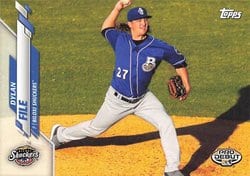 2020 Topps Pro Debut Base Set Dylan File #PD-115 card