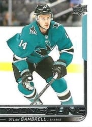 2018-19 Upper Deck Base Set Dylan Gambrell #488 card