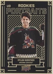 2022-23 Upper Deck UD Portraits Dylan Guenther #P-80 card