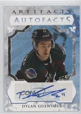 2023-24 Upper Deck Artifacts Autograph Facts Dylan Guenther #AF-GU card
