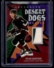 2025-26 Upper Deck Artifacts Desert Dogs Relics Dylan Guenther #DD-DG card