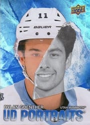 2025-26 Upper Deck UD Portraits Dylan Guenther #P-52 card