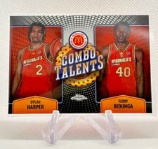 2024 Topps Chrome McDonald's All-American Combo Talents Dylan Harper #COT-DYH card