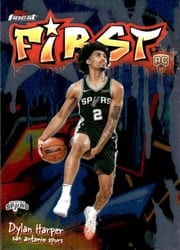 2025-26 Finest First Dylan Harper #F-2 card