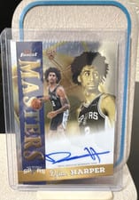 2025-26 Finest Masters Autographs Dylan Harper #MA-DH card