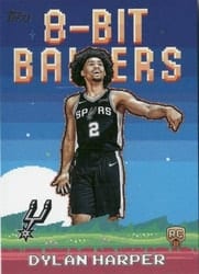 2025-26 Topps 8-Bit Ballers Dylan Harper #8B-32 card
