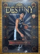 2025-26 Topps Chrome Destiny Dylan Harper #D-2 card