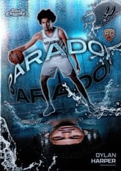 2025-26 Topps Chrome Paradox Dylan Harper #PX-22 card