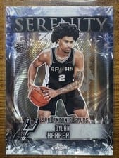 2025-26 Topps Chrome Serenity Dylan Harper #SY-12 card