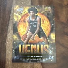 2025-26 Topps Cosmic Chrome Planetary Pursuit Venus Dylan Harper #PPV-9 card