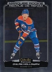 2022-23 O-Pee-Chee Platinum Base Set Dylan Holloway #207 card