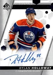 2022-23 SP Authentic Base Set Dylan Holloway #106 card