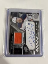 2022-23 SPx Rookie Autograph Jersey Dylan Holloway #DH card