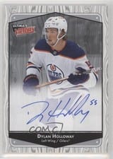 Dylan Holloway 2022-23 Upper Deck Ultimate Collection 1999-00 Ultimate Victory Retro Autographs card
