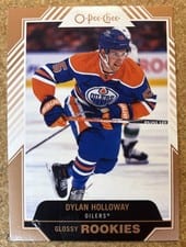 2022 Upper Deck O Pee Chee Glossy Dylan Holloway Bronze #R-11 card