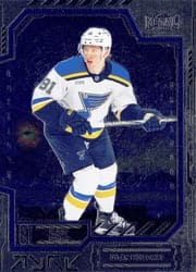 2025-26 SkyBox Metal Universe Base Set Dylan Holloway #21 card