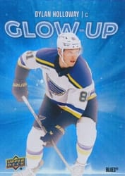 2025-26 Upper Deck Glow-Up Dylan Holloway #GU-23 card
