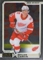 2018-19 O-Pee-Chee Platinum Base Set Dylan Larkin #3 card