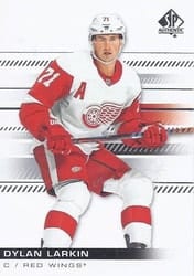2019-20 SP Authentic Base Set Dylan Larkin #35 card