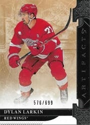 2019-20 Upper Deck Artifacts Base Set Dylan Larkin #121 card