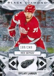 2019-20 Upper Deck Black Diamond Base Set Dylan Larkin #BDB-DL card