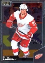 2020-21 O-Pee-Chee Platinum Base Set Dylan Larkin #15 card