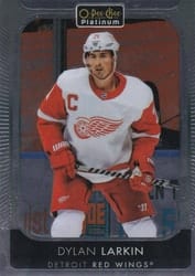 2021-22 O-Pee-Chee Platinum Base Set Dylan Larkin #15 card