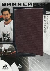 2022-23 SP Game Used 2022 NHL All-Star Game Banner Year Relics Dylan Larkin #BYAS-DL card